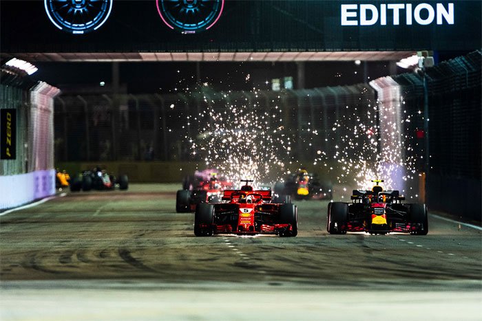 Formula 1 Singapore: Vettel incheie pe 3, Hamilton la al 3-lea succes din ultimele 4 curse