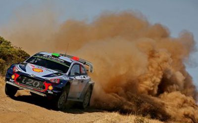 Locul 1 si 3 pentru Hyundai in Raliul Sardiniei