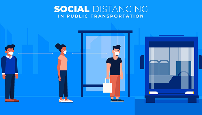 Distantarea sociala face transportul public mai periculos pentru mediu