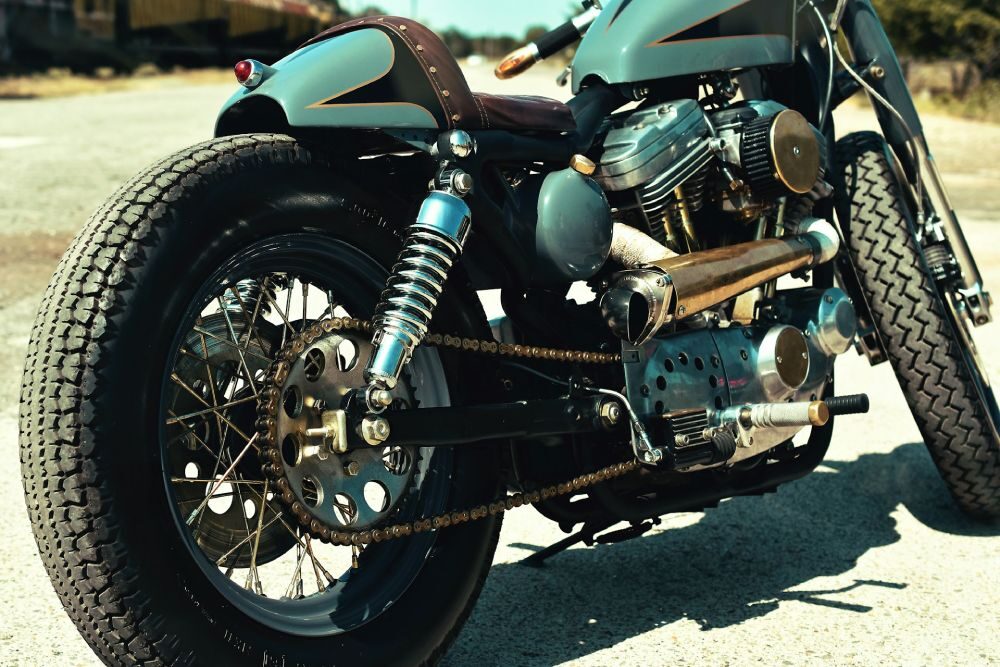 Lubrifierea lantului de la motocicleta