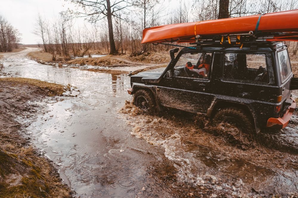 Pregatirea masinii pentru expeditii off-road