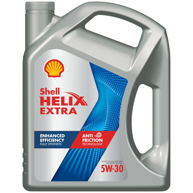 Shell Helix Extra 5W-30 bottle